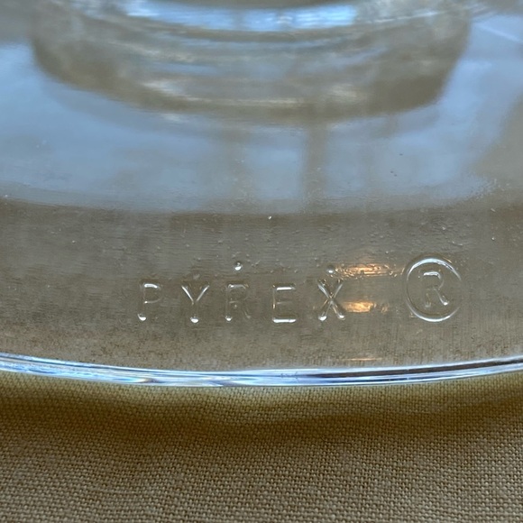 Vintage PYREX Glass LID (6283-C C-25) for PYREX Flameware Glass Double Boiler - Picture 3 of 5